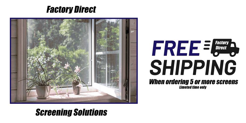 Custom Window Screen Replacements 